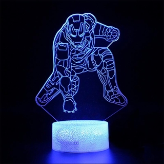 Iron Man 3D lampe